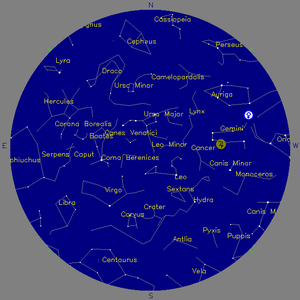 Sky Chart - click to enlarge