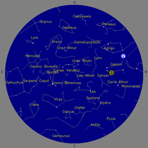 Sky Chart - click to enlarge
