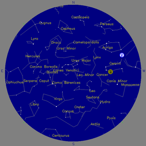 Sky Chart - click to enlarge