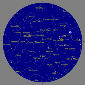 Sky Chart - click to enlarge