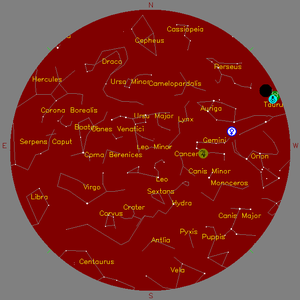 Sky Chart - click to enlarge