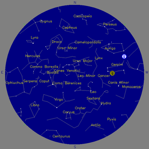 Sky Chart - click to enlarge