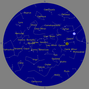 Sky Chart - click to enlarge