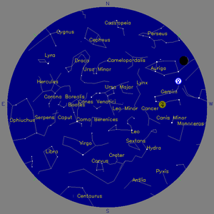 Sky Chart - click to enlarge