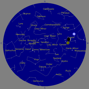 Sky Chart - click to enlarge