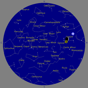 Sky Chart - click to enlarge