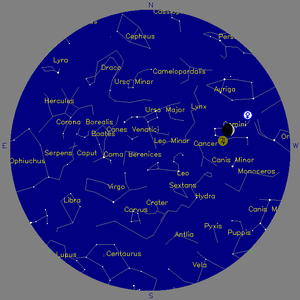 Sky Chart - click to enlarge