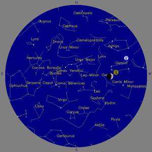 Sky Chart - click to enlarge