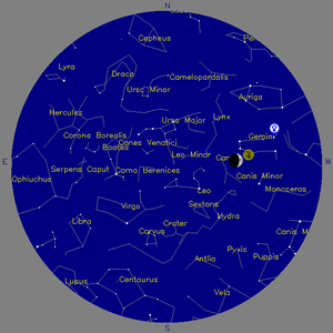 Sky Chart - click to enlarge