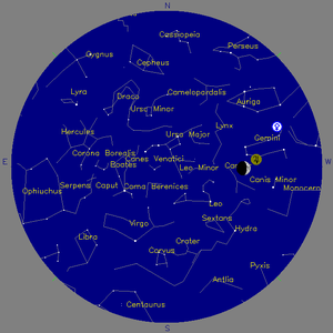 Sky Chart - click to enlarge