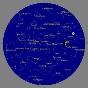 Sky Chart - click to enlarge