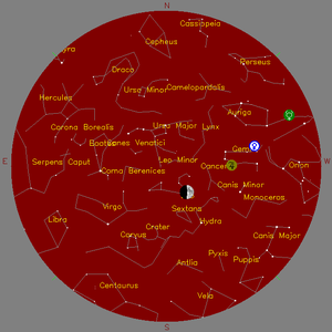 Sky Chart - click to enlarge
