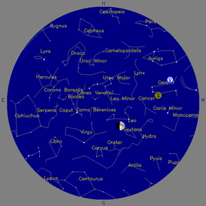 Sky Chart - click to enlarge