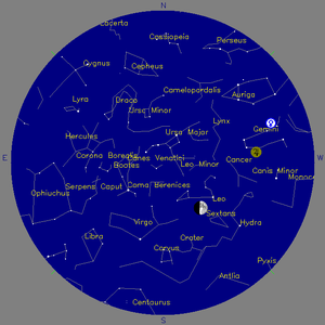 Sky Chart - click to enlarge