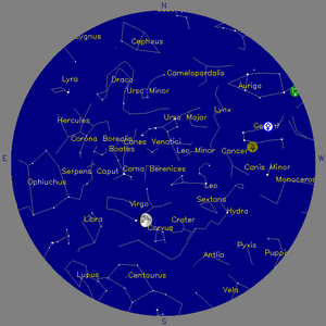 Sky Chart - click to enlarge