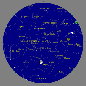 Sky Chart - click to enlarge