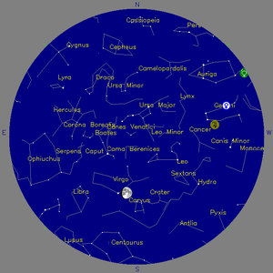 Sky Chart - click to enlarge