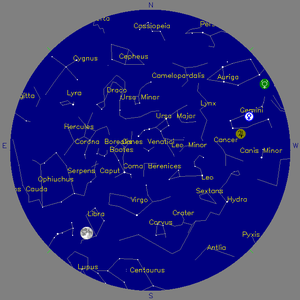 Sky Chart - click to enlarge