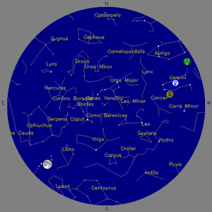 Sky Chart - click to enlarge