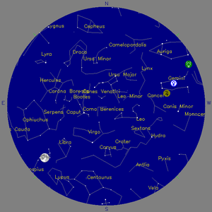 Sky Chart - click to enlarge