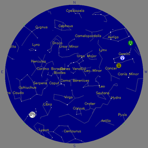 Sky Chart - click to enlarge