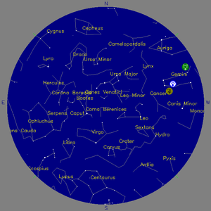 Sky Chart - click to enlarge