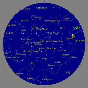 Sky Chart - click to enlarge