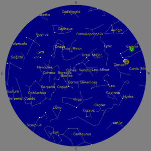 Sky Chart - click to enlarge