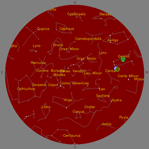 Sky Chart - click to enlarge