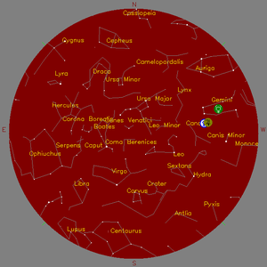 Sky Chart - click to enlarge
