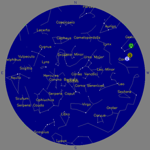 Sky Chart - click to enlarge