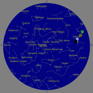 Sky Chart - click to enlarge