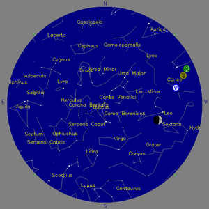 Sky Chart - click to enlarge
