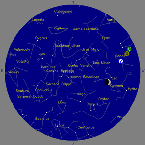 Sky Chart - click to enlarge
