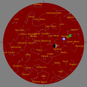 Sky Chart - click to enlarge