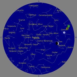 Sky Chart - click to enlarge