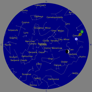 Sky Chart - click to enlarge