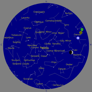 Sky Chart - click to enlarge