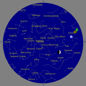 Sky Chart - click to enlarge