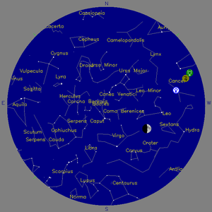 Sky Chart - click to enlarge