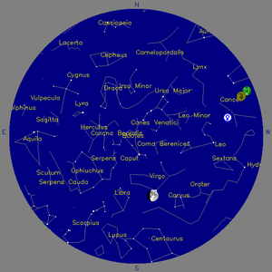 Sky Chart - click to enlarge