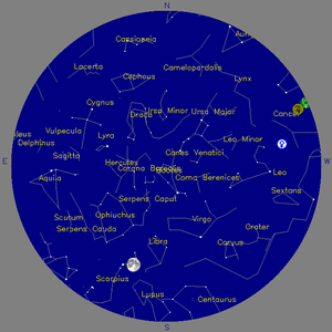 Sky Chart - click to enlarge