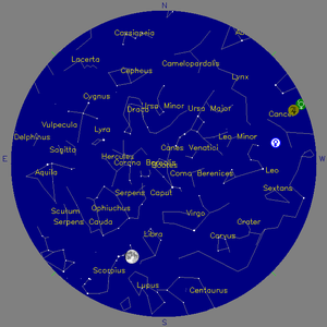 Sky Chart - click to enlarge