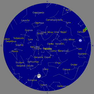 Sky Chart - click to enlarge