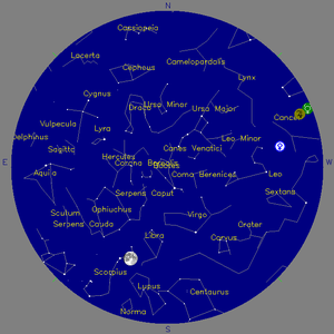 Sky Chart - click to enlarge