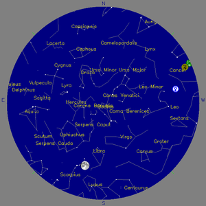 Sky Chart - click to enlarge
