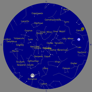 Sky Chart - click to enlarge
