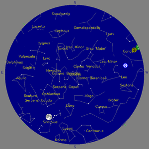 Sky Chart - click to enlarge