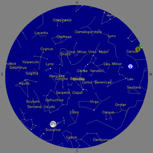 Sky Chart - click to enlarge