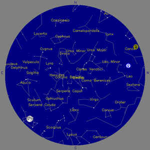 Sky Chart - click to enlarge